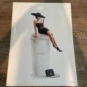 Gucci Fashion Art Canvas